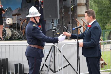 Slovesnost ob prevzemu gasilskega vozila GVC II  v PGD Šmartno v Tuhinju (42)